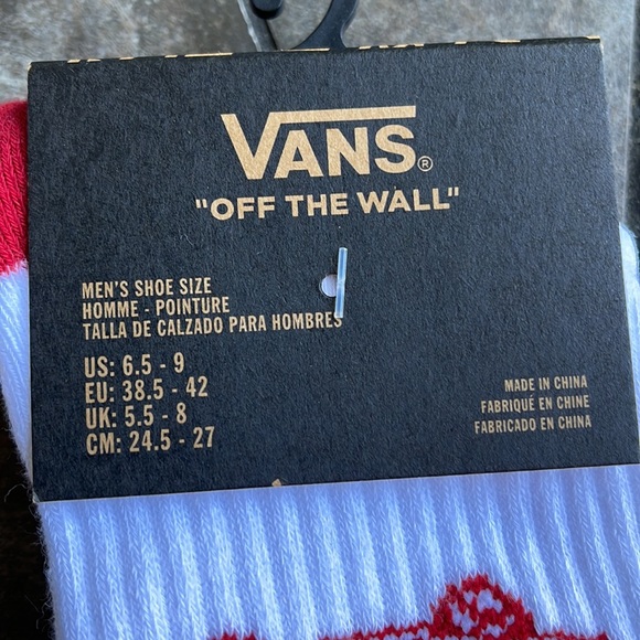 VANS “Off The Wall” Women’s socks - Picture 5 of 12